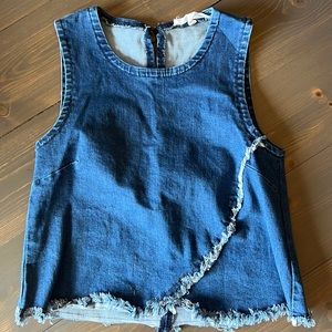 BCBGeneration, XS Denim tank top